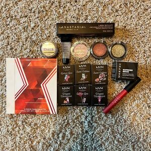 Eye, face, & lip makeup bundle